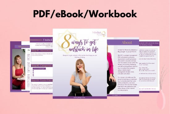 Bestseller - design canva pdf, ebooks, workbooks, and lead magnets