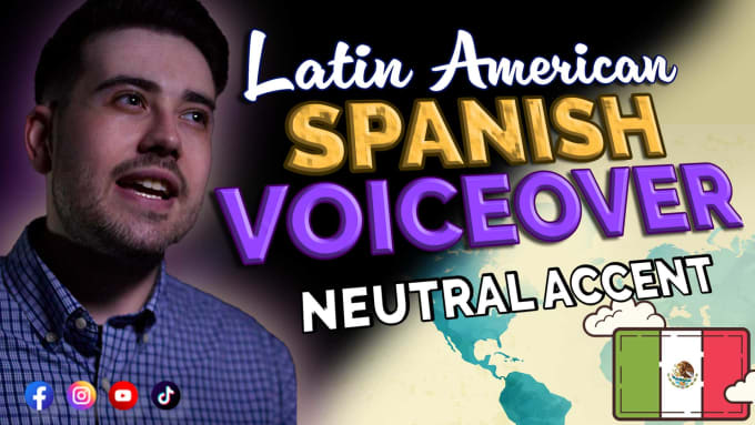 Gig Preview - Professional spanish voice over with native accent