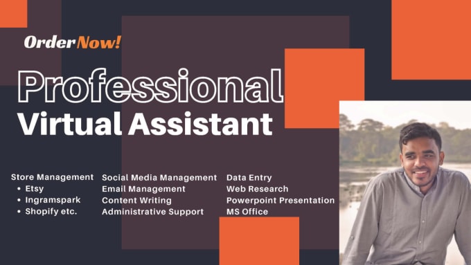 Gig Preview - Be expert virtual assistant for data, project management