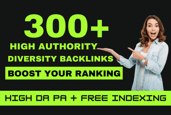 Gig Preview - Do high quality SEO diversified backlinks to boost your ranking on google