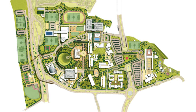 Gig Preview - Do the architectural site plan master plan and illustration