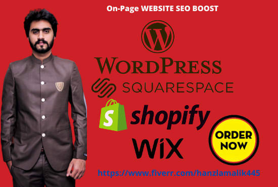 Gig Preview - Seo of your wix squarespace websites on the google first page