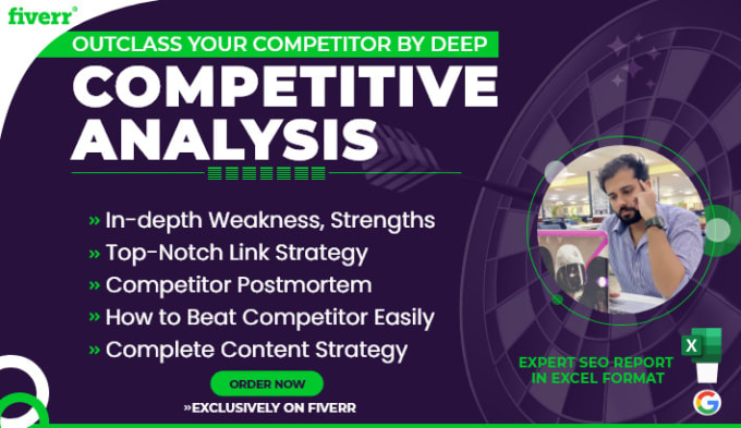 Gig Preview - Do detailed and in depth competitor research and analysis