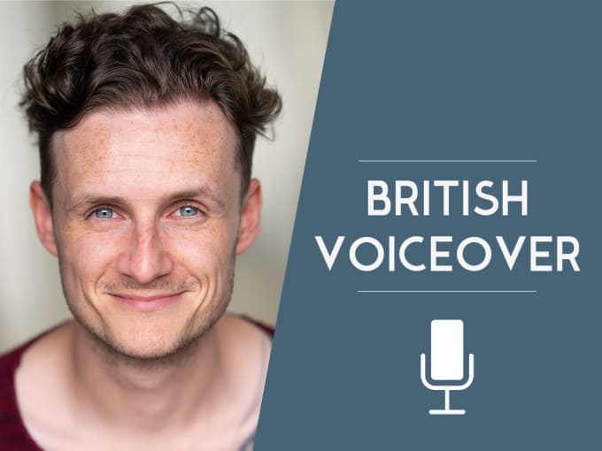 Bestseller - record a professional british english male voice over