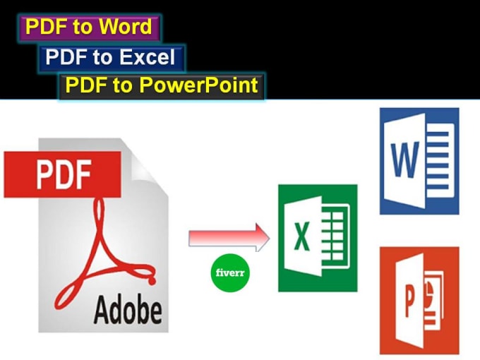 Gig Preview - Convert PDF to word and word to PDF professionally