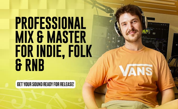 Bestseller - professionally mix and master your indie rock, folk, rnb song