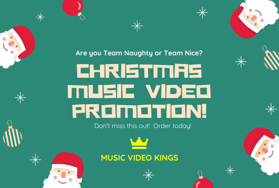 Gig Preview - Promote your christmas music video on roku TV music channel