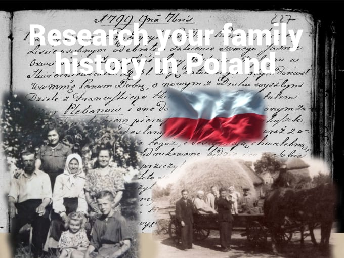 Gig Preview - Research your family history and genealogy in poland