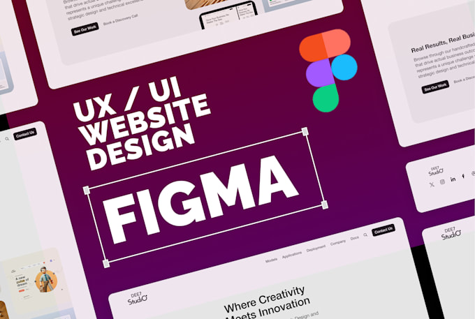 Gig Preview - Design professional UX UI for your website in figma