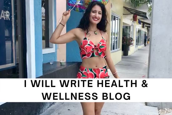 Gig Preview - Write mental health and wellness blog