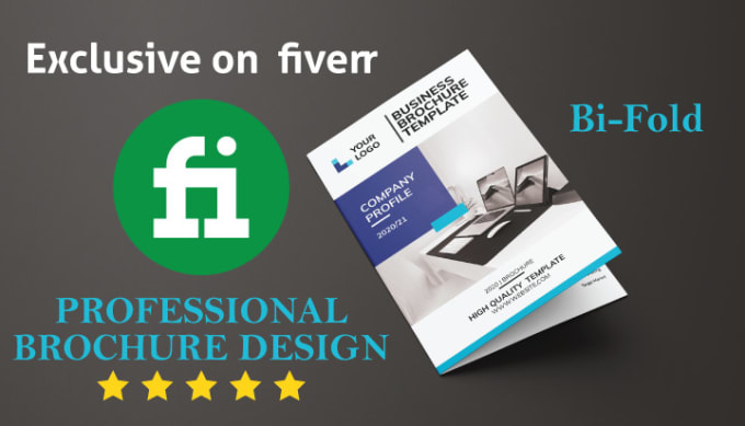 Gig Preview - Design professional trifold bifold brochure catalog