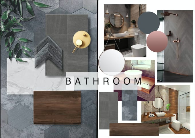 Gig Preview - Create design a mood board for your interior space