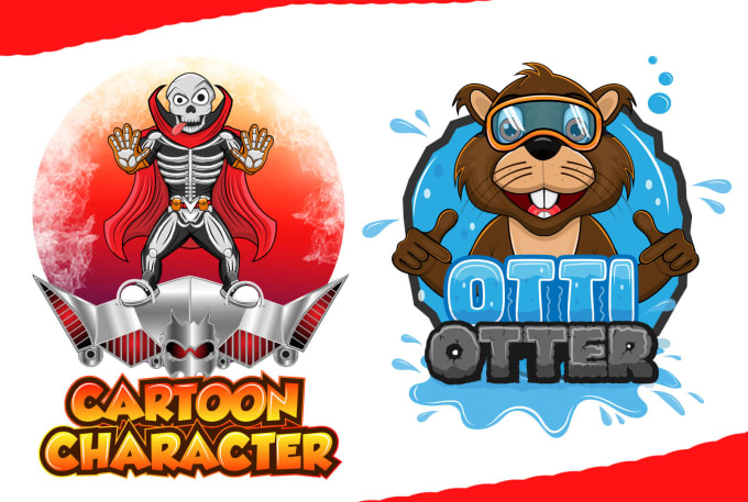 Gig Preview - Design professional cartoon characters and mascot logo