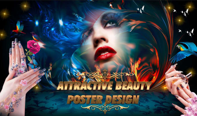 Gig Preview - Design attractive beauty poster and flyers