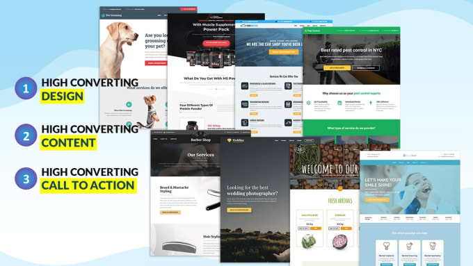 Bestseller - create a beautiful landing page