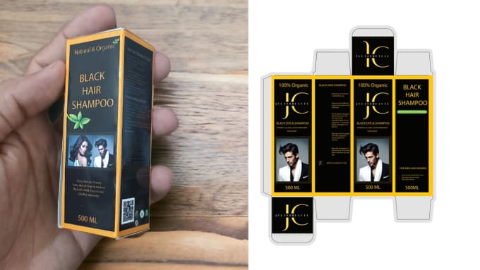 Gig Preview - Design product packaging box and labels instant