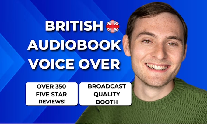 Gig Preview - Narrate your audiobook to acx standards with a male british voice over