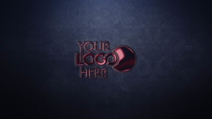 Gig Preview - Create 3d gold stitch logo intro