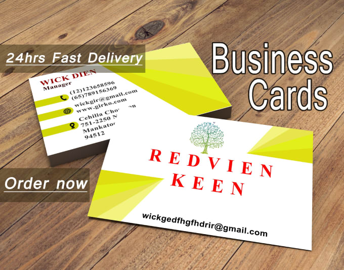 Gig Preview - Design business card,stationery for your business