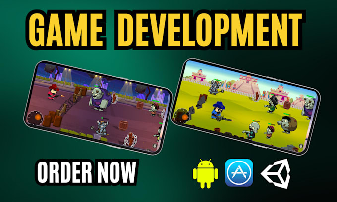 Gig Preview - Be developer for 2d 3d fps unity mobile game development