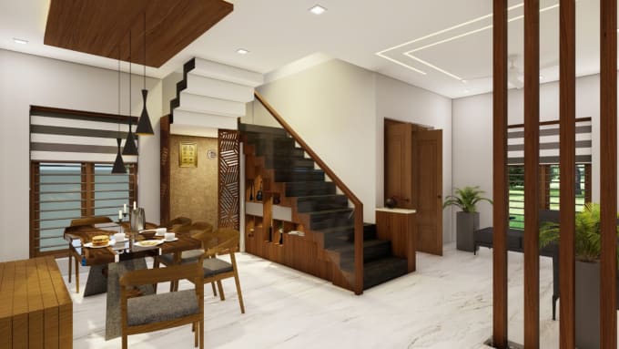 Gig Preview - Design and render interior design in 3d