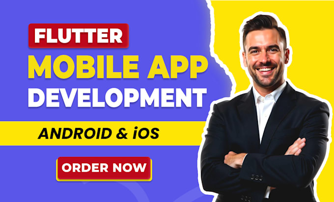 Gig Preview - Our agency will develop android and  ios mobile apps using flutter