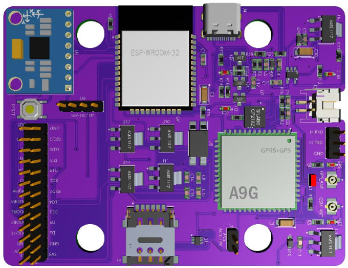 Gig Preview - Design pcb layout and schematic with 3d