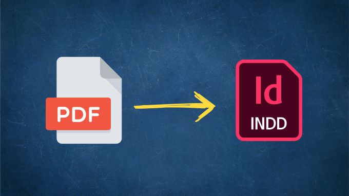 Gig Preview - Recreate your PDF to indesign