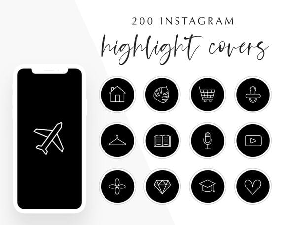 Gig Preview - Design a custom instagram story highlight covers