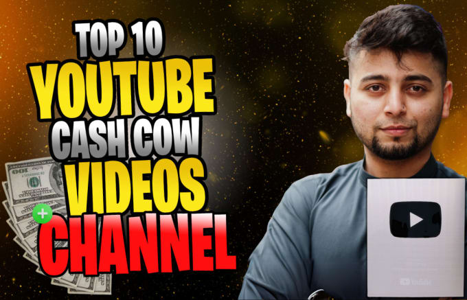 Gig Preview - Automate and manage youtube cashcow channel, create top 10 cash cow videos