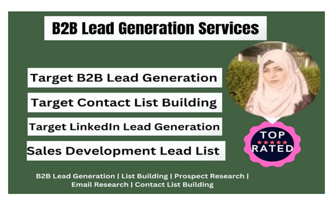 Bestseller - target lead generation, linkedin lead generation, sales leads, lead list