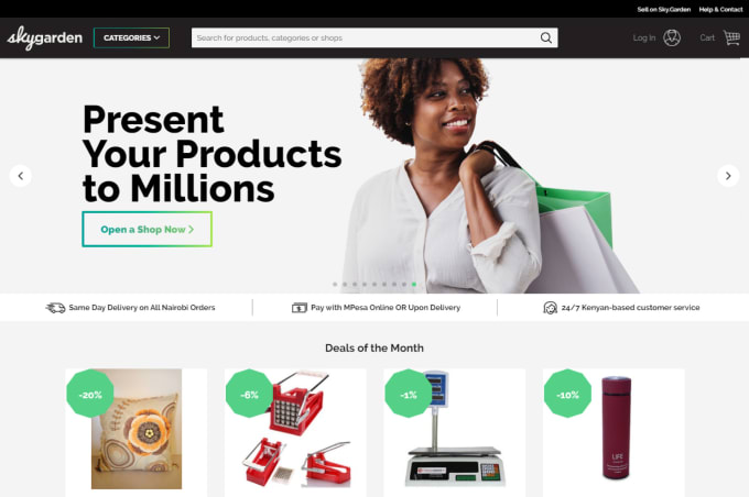 Gig Preview - Develop ecommerce website and online store for your business