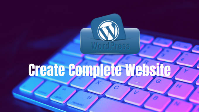 Gig Preview - Create a complete wordpress website or clone a page