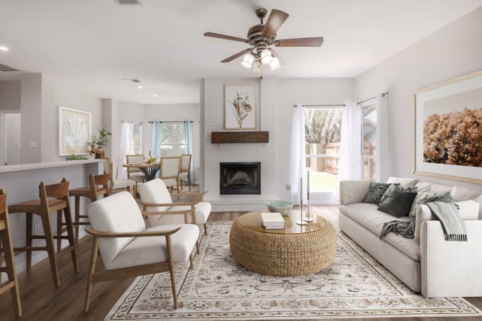 Gig Preview - Do realistic virtual staging for your listing