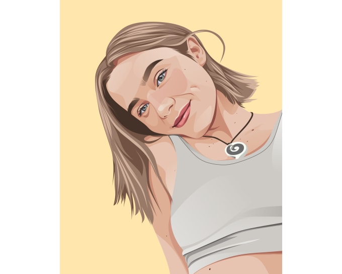 Gig Preview - Draw cartoon vector portrait from your photo