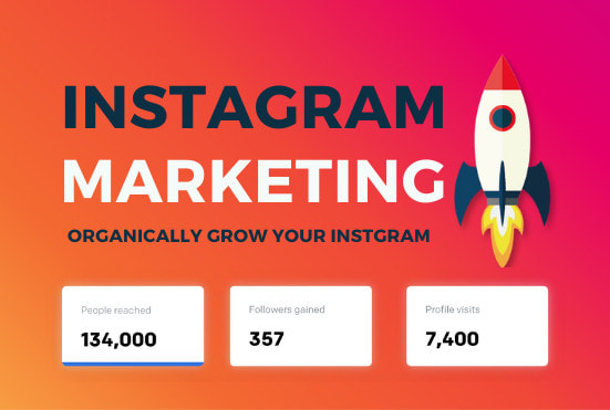 Gig Preview - Do instagram promotion or marketing for super fast organic growth