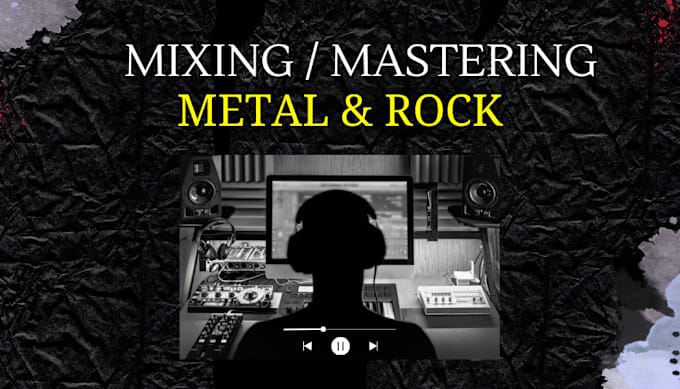 Bestseller - mix and master your metal or rock song unlimited stems