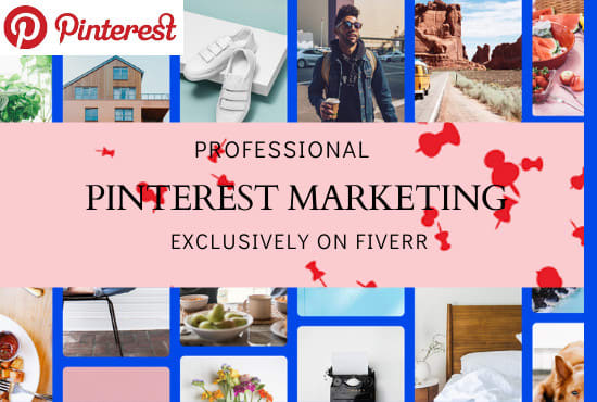 Gig Preview - Create pins and boards as a pinterest marketing manager