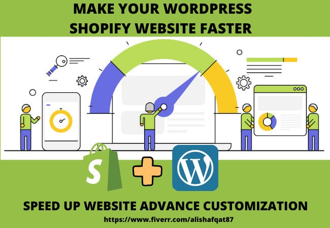 Gig Preview - Do shopify, wordpress speed optimization for you