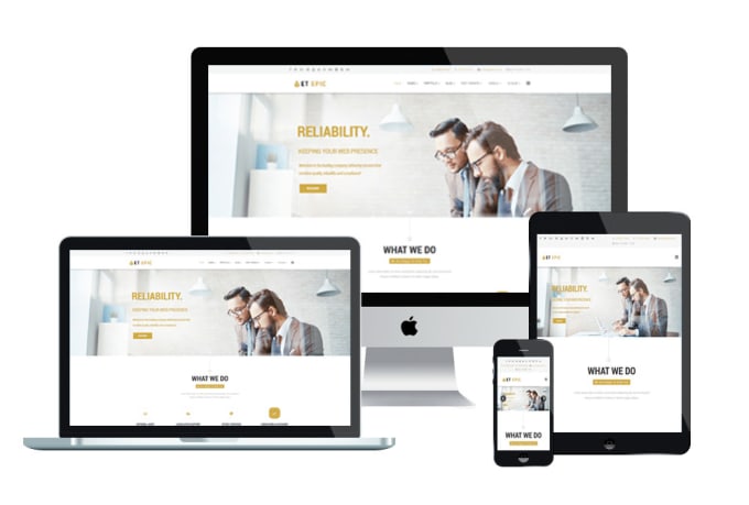 Gig Preview - Build a mobile responsive wordpress website design for your business