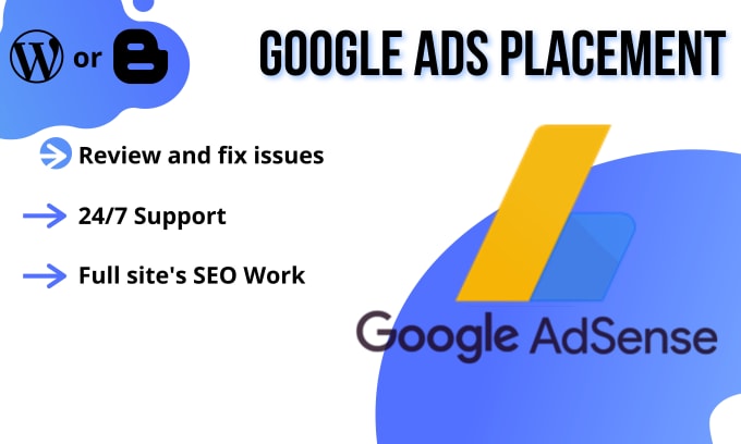 Gig Preview - Place and optimize adsense friendly ads in 24 hours for you