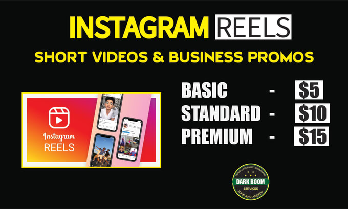 Gig Preview - Make professional instagram reels video or instagram post design