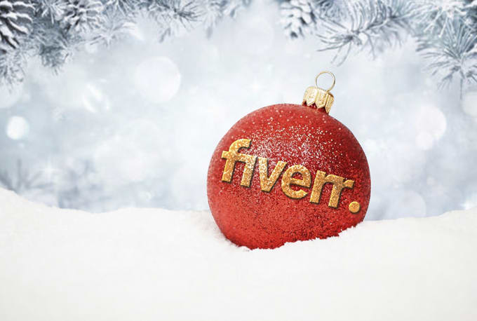 Gig Preview - Carve your brand logo on a christmas ball ornament