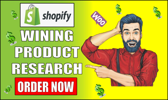 Gig Preview - Research shopify winning products and dropshipping winning products