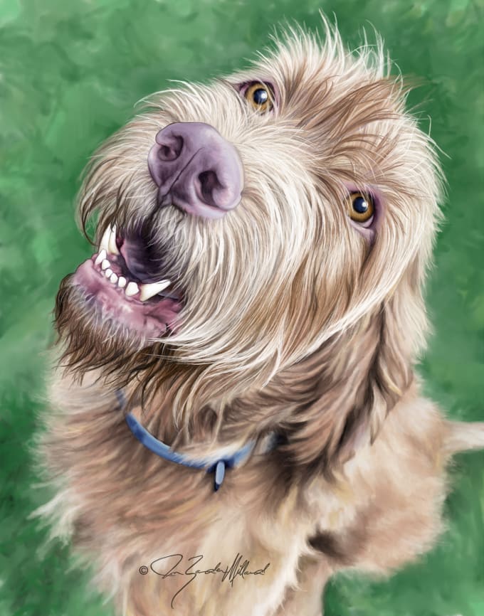 Gig Preview - Draw realistic art portrait of your favorite pet, cat, dog, horse or any animal