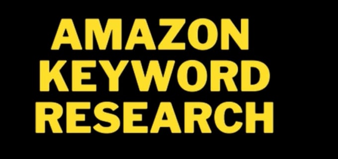 Gig Preview - Do your amazon product keyword research