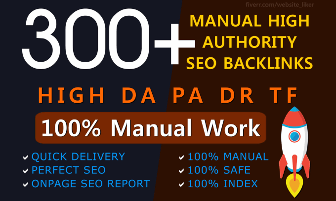 Gig Preview - Manually create 100 high da pa permanent dofollow backlinks