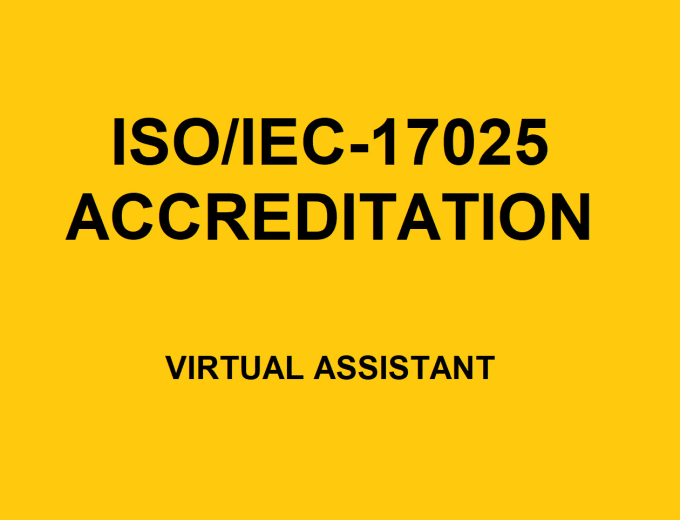 Gig Preview - Do documentation for iso 17025 accreditation audit