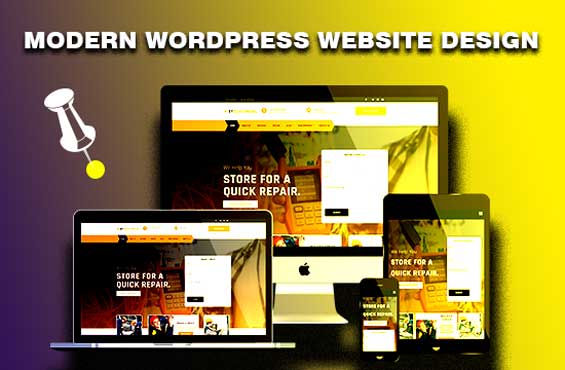 Gig Preview - Design responsive website on wordpress