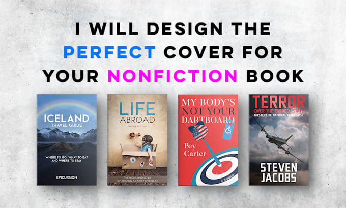 Gig Preview - Design the perfect cover for your nonfiction book